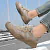 Modne męskie sneakersy z wycięciami Klasyczne męskie mokasyny Oddychające męskie sandały sportowe z siateczki Lekkie buty do chodzenia Płaskie buty outdoorowe na plażę