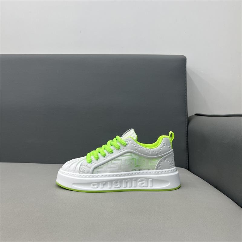 Letnie nowe sznurowane muszelkowe główki grube podeszwy wygodne sportowe i rekreacyjne modne buty typu board shoes 1