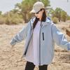 Tooling jacket women's short jacket jacket autumn and winter new three-proof fabric outdoor mountaineering suit couple's clothing