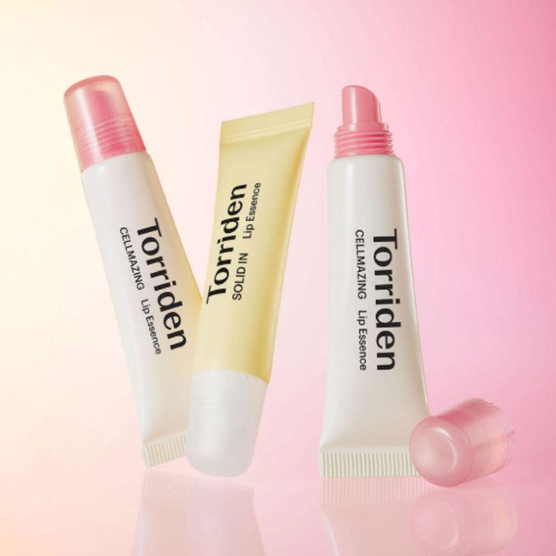 Torriden Lip Essence Triple Special Set CELLMAZING Volume Lip Essence 11ml x2 + SOLID-IN Ceramide Lip Essence 11ml Korean Lip Care Set