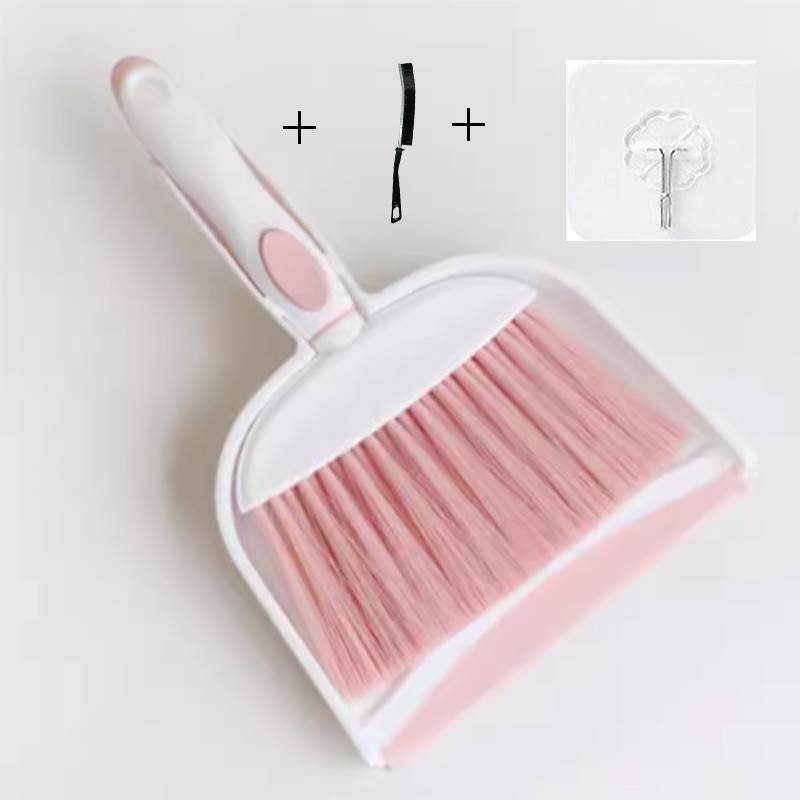 Mini Broom and Dustpan Set Table Dining Table Crumb Sweeper Soft Bristles Multipurpose Desktop Cleaning Tools for Home
