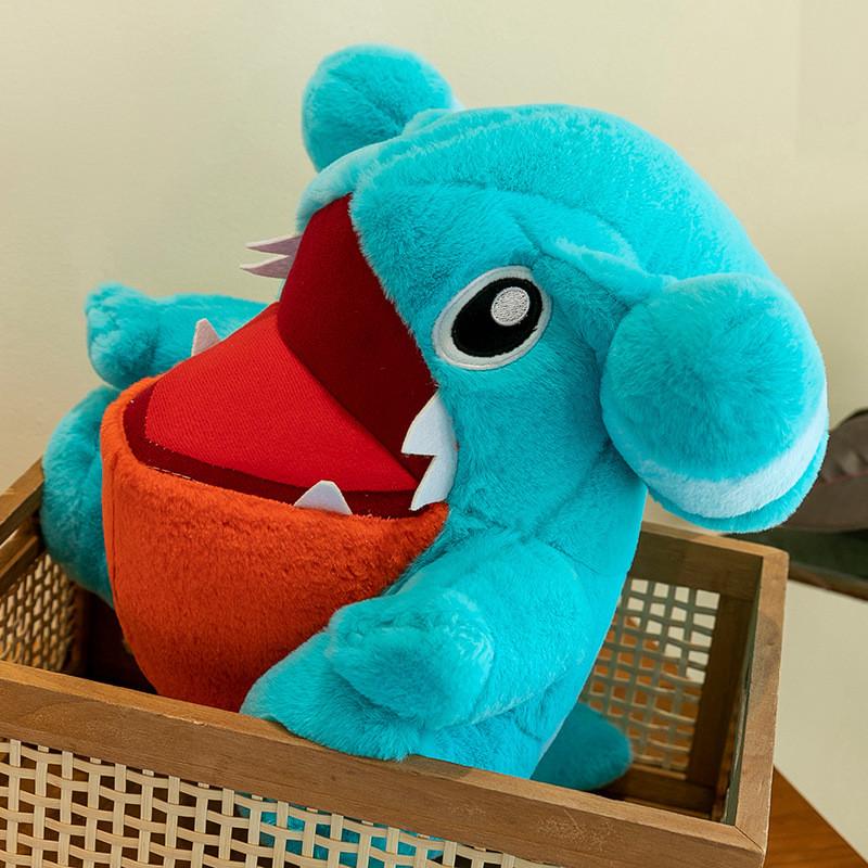 Mouth Big Shark Plush Toy Adorable Dilong Baby Stuffed Animal Perfect Gift