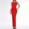 Strass Träger Bodycon Partykleid: Elegantes Abendkleid für Damen