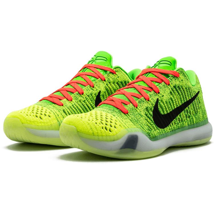 New Nike Kobe 10 Elite 'Grinch' ID 802817-901