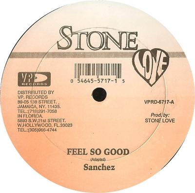 12inch Record SANCHEZ / UTAN GREEN - Feel So Good / Don't Kill Tonight VPRD5717 Stone Love US Reggae, Ska & Dub Used