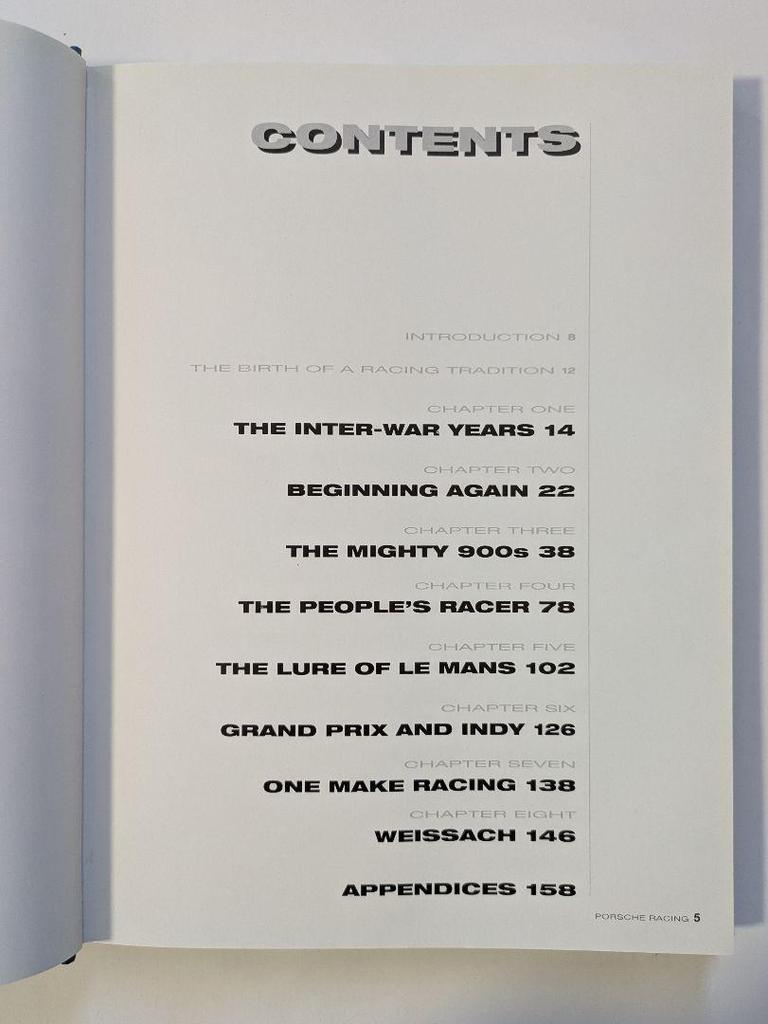 [USED] PORSCHE RACING David & Andrea Sparrow Books