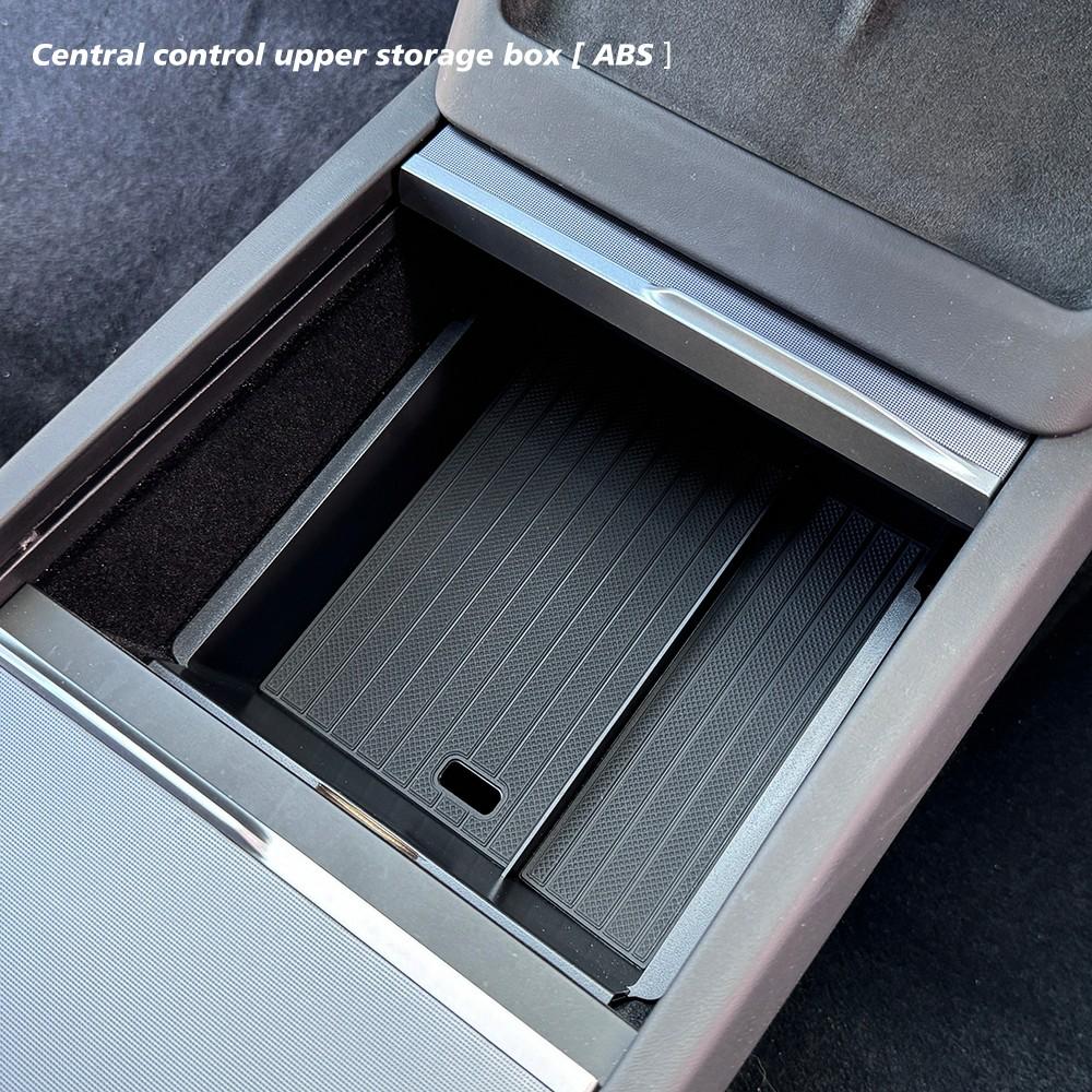 for Tesla New Model Y Juniper Launch 2025 Console & Armrest & Rear Trunk Storage Bins Side Box Organiser Watercup Accessories