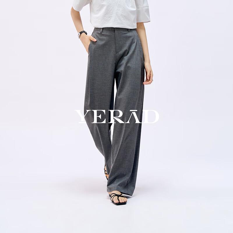 YERAD Women s Slim Straight-Leg Wool Blend Pants 31