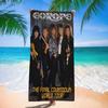 Charismatic Rock Band E-Europe Bath Towel Microfiber Soft Water Absorbing Breathable For Girl Kids Decorative Beach Towel