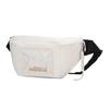 Li Ning CF Wu Xing Serie Vielseitige Stoff Schulter Crossbody Hüfttasche Unisex Taschen Weiß ABDR578-3