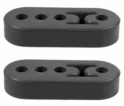 Muffler Hanger Mount, Set of 2, Reinforced 4 Holes, Muffler Bushing, Adjustable Height 3