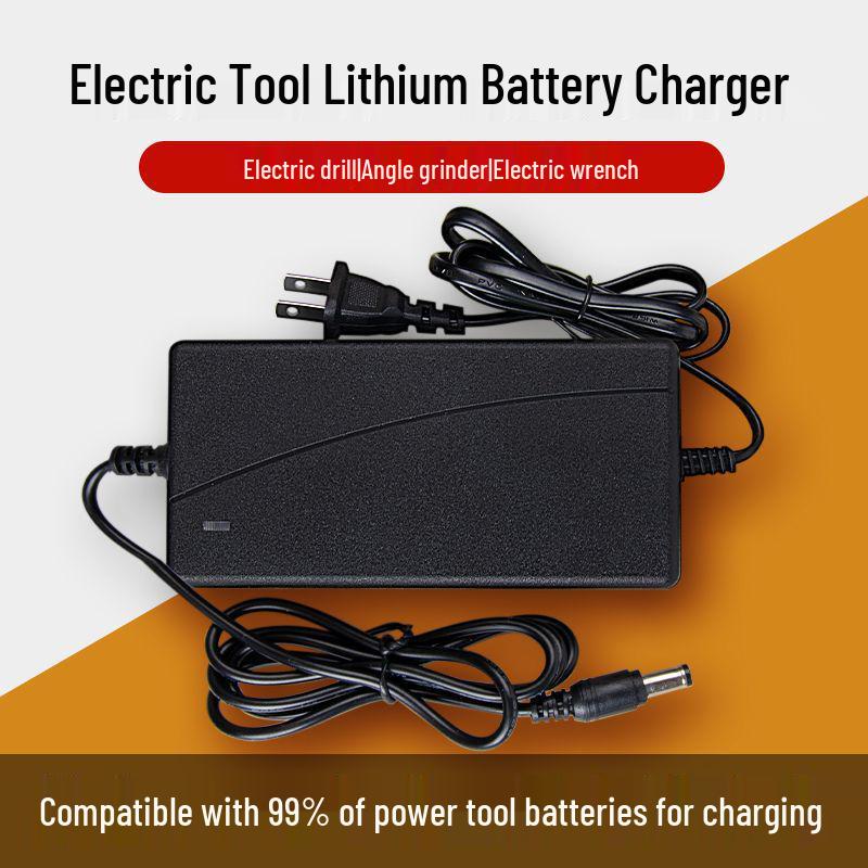 21V-98VF Universal Lithium Battery Charger for Cordless Drills, Electric Wrenches, and Screwdrivers