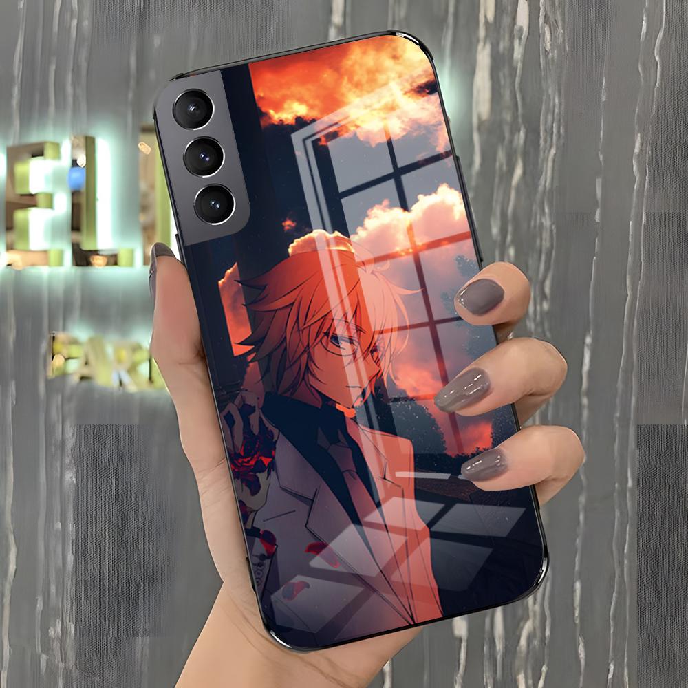 Anime Seraph Of The End Phone Case For Samsung A25 A13 A33 5G A54 A36 A35 A56 A52 A14 Shockproof Glass Cover