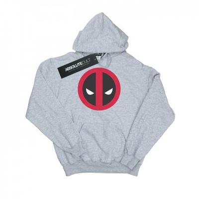 Mens Deadpool Large Clean Logo Hoodie