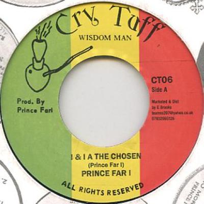 7inch Record PRINCE FAR I - I & I A The Chosen CT06 Cry Tuff 1977 UK Reggae, Ska & Dub Used