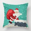 Decorative Cushion Home Living Room Decor Throw Pillow Cover 40*40 40X40Cm 60X60Cm 45X45Cm 50X50Cm Plant Winter Merry Christmas
