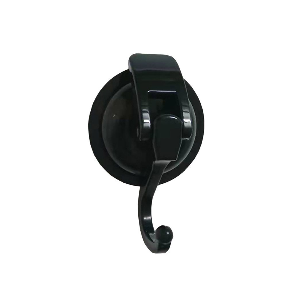 

Household Heavy-Duty Easy to Install Wall Hanger Kitchen Hooks Suction Cup Hooks Bathroom Storage чёрный