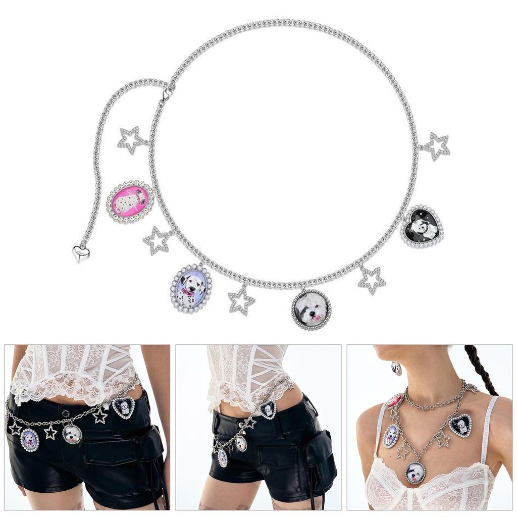 Fashionable Belly Chain for Women Bohemian Body Jewelry Layer Waist Chain Adjustable Bikini Beach Accessories Wear