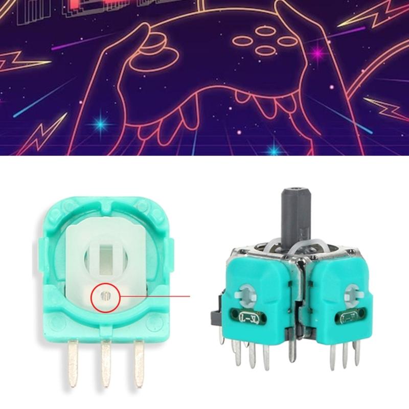 1/4/10pcs Replacement Hall Effect Module Game Controller 3D Joystick Potentiometer Sensors Module for Controller