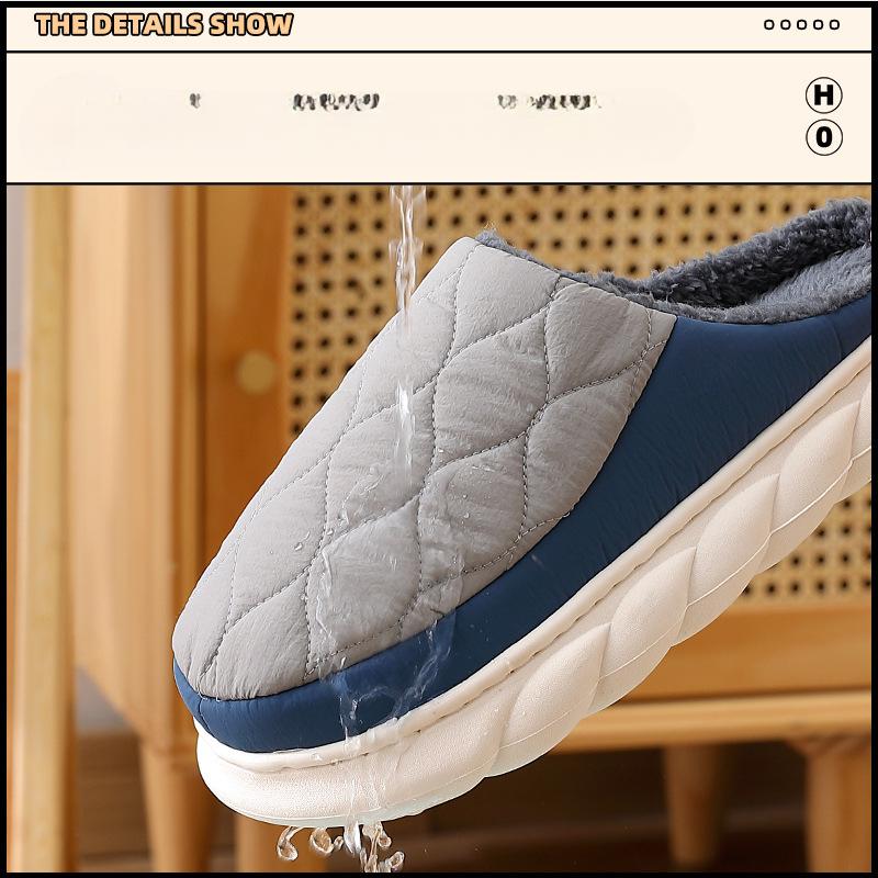 Herrenschuhe, Pelz, Damen-Hausschuhe, Winter-Hausschuhe für Damen, Plüsch, warme Damenschuhe, lässige Hausschuhe für Herren