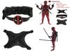 Stunning Deadpool Lycra Full Body Spandex Costume With Breathable Fabric