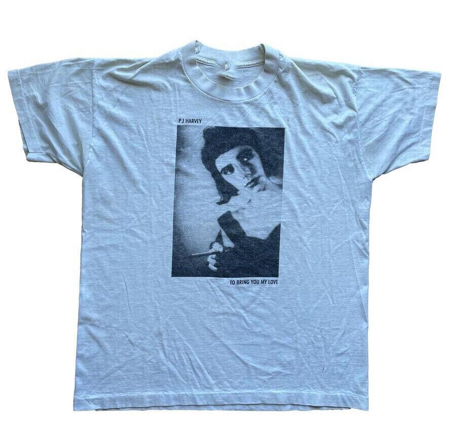 

90s PJ Harvey To Bring You My Love Shirt Classic White Unisex S-5XL Unisex T-Shirt XXXXL