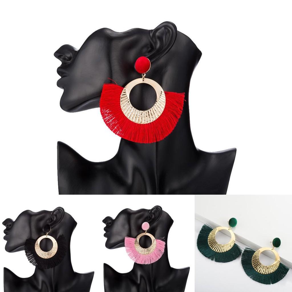 Chic Alloy Tassel Earrings For Women Perfect For Birthdays And Holidays