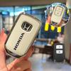 CGPCF1 TPU Car Smart Remote Key Case Cover Protector Shell For Honda Civic CR-V HR-V VEZEL JAZZ Accord Jade Crider Odyssey 2015-2018