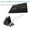 Portable Light-Transmitting Drawing Board for Kids - Tracing and Sketching with Mobile Projection