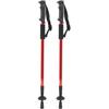 Trekking Pole Set Walking Stick Camping Hiking Ski Pole Shock Absorber Telescopic CrutchesRed