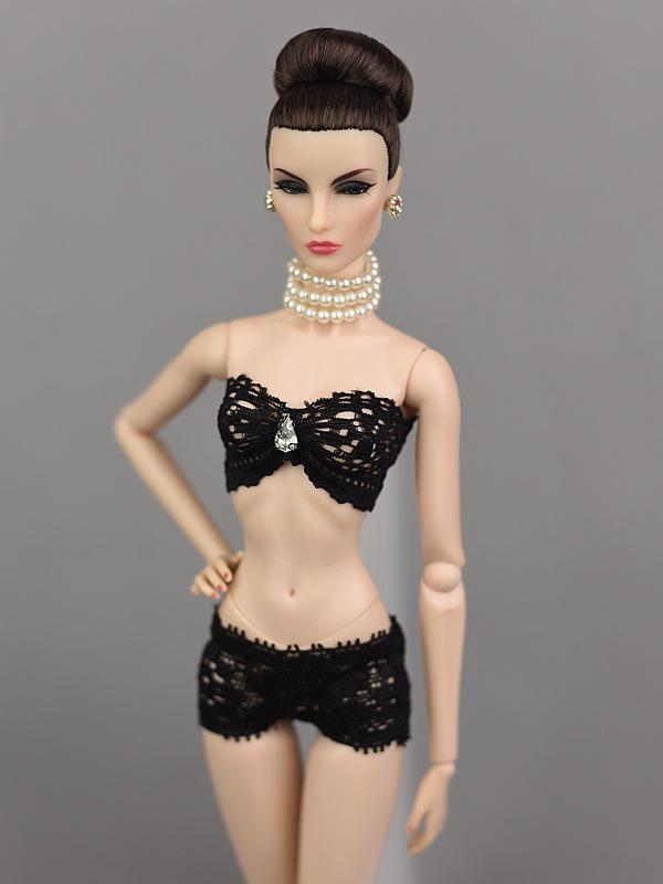 30cm 6-Point Supermodel Doll with Xinyan Lace Underwear and Dress-Up Clothes