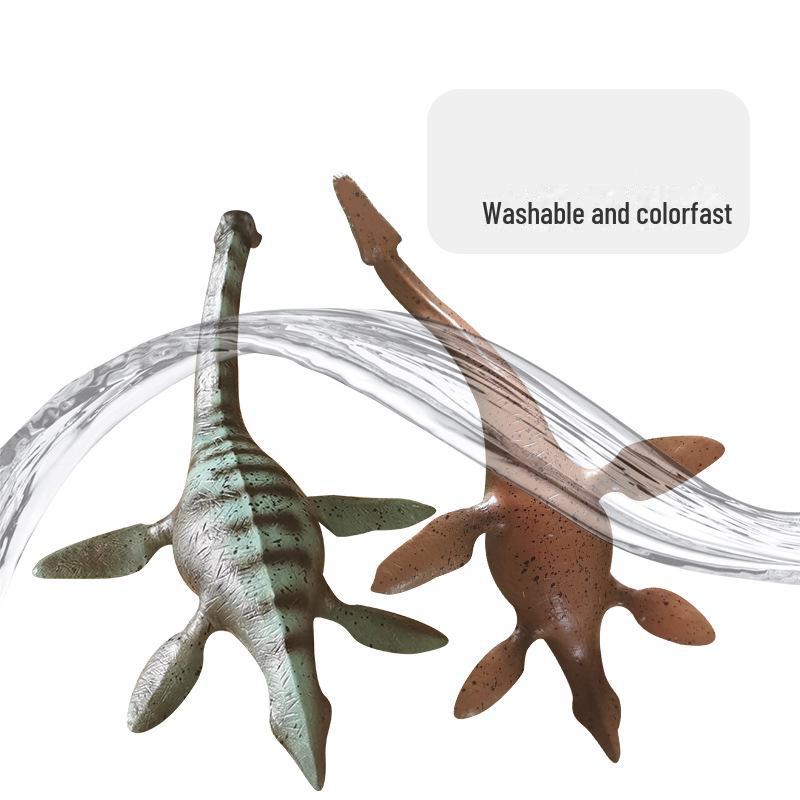 "Creative Dinosaur Simulation Toys: Plesiosaur Model"