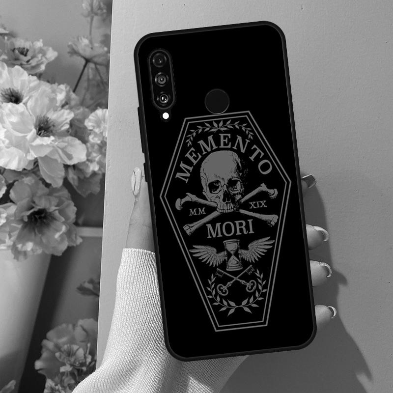 Memento Mori For Huawei Nova 7i 8i 11i 12i 12s Y73 Y70 Y90 Y60 Y72 Y61 Y91 9 10 SE P30 Pro P40 Lite Case