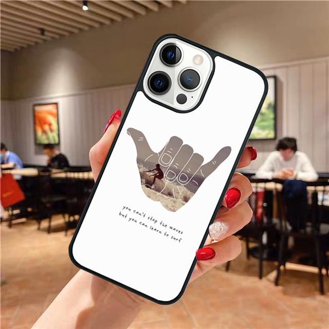 Surfer Surf Hang Loose Shaka Phone Case Cover For Apple 16 Plus iPhone 17 Air 16 15 14 11 12 13 Pro Max Coque