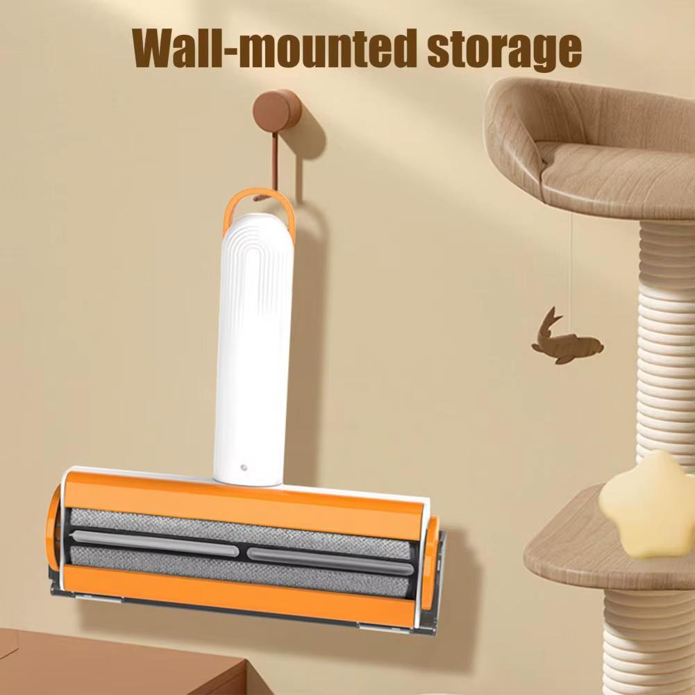 Multifunctional Lint Rollers Efficient Pet Hair Removal Brush with Scraper for Couch Sofa Carpets Clothing Portable Fur Cleaning