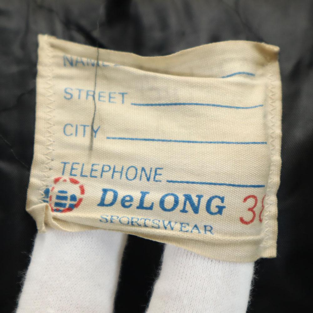 DeLONG 70s Vintage Sailor Star Long Sleeve Stajan 38 Navy System Men's Used