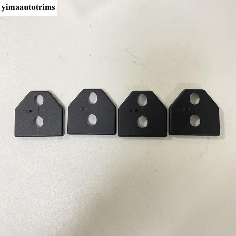4 Pcs Inner Door Lock Protection Cover Trim Accessories For Subaru Forester 2009 - 2016 / XV 2008 - 2016 / Outback 2009 - 2016
