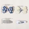16pcs Floral Fabric Bowknot Baby BB Clips No Hurt Toddler Hair Bows Hairpins  Kid Hair Accessories