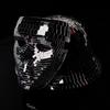 Male Adult Night Club Mask Masquerade Home DJ Decor Creative Ball Glitter Mirror Face Mask  Gift