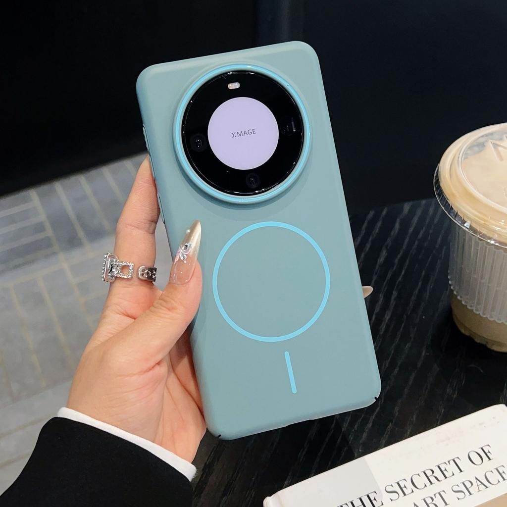 Applicable To Huawei Mate70pro Magnetic Mobile Phone Case Pura70 Fashion Macaron Ultra-thin PC Skin-friendly Matte P60