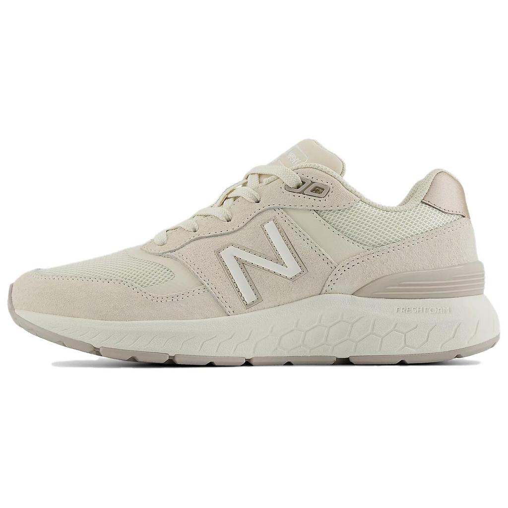 New Balance Fresh Foam Walking 880 V6 Soft Comfortable Low-Top Hiking Shoes Women Hiking Shoes Off-White WW880TB6