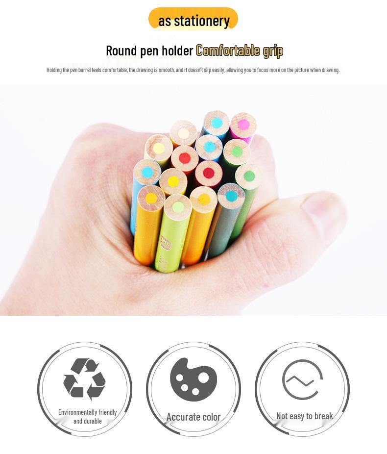 Brutfuner 180 Oil & Water-Soluble Colored Pencils Set for Drawing & Doodling - Ideal Gift