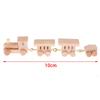 1pc 1:12 Dollhouse Miniature Wooden Train Simulation Model Toy Doll House Decor For Kids Creative Play