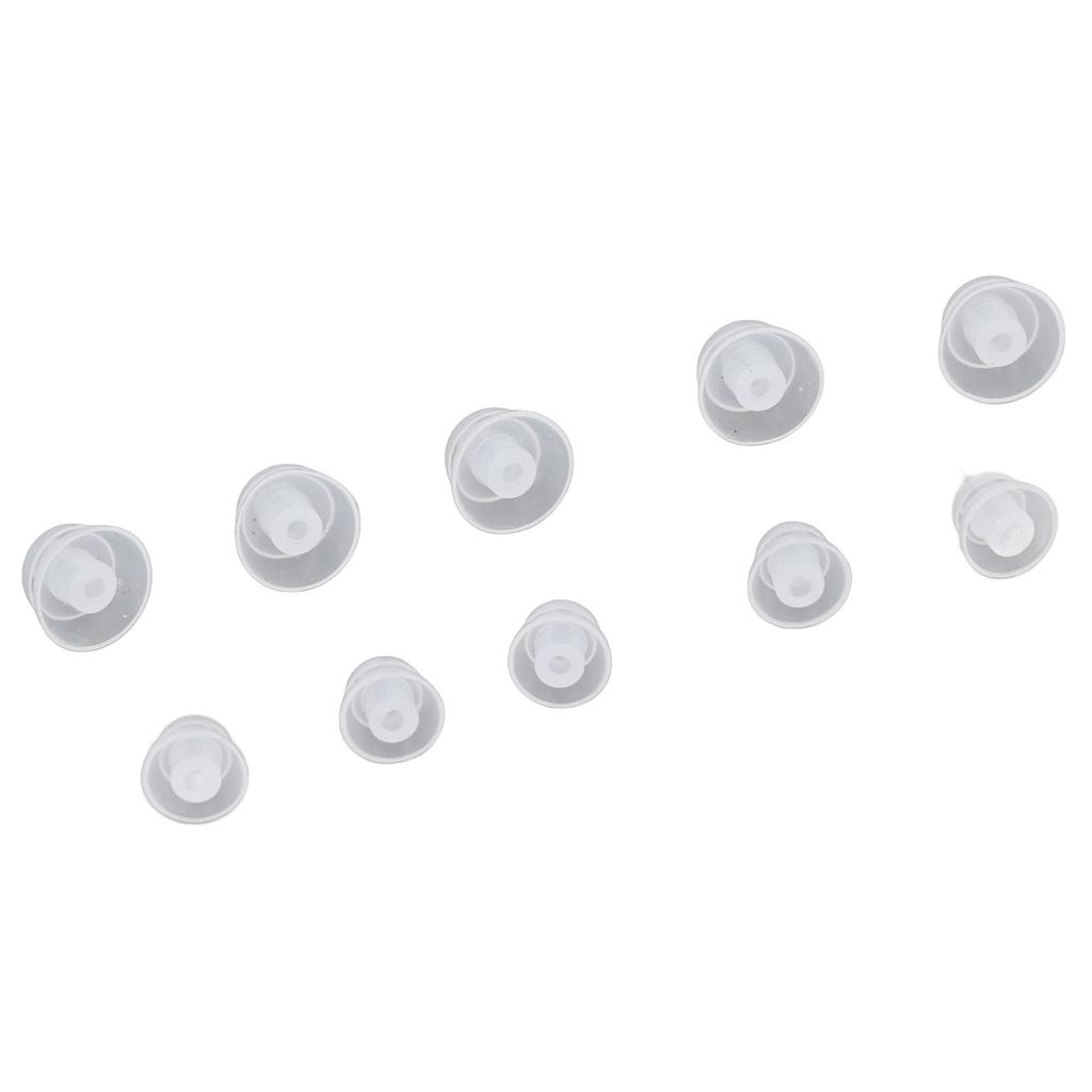 20pcs Sound Aid Earbuds Silicone Ear Tips Replacement Soft Comfortable Pocket Sound Aid Domes for