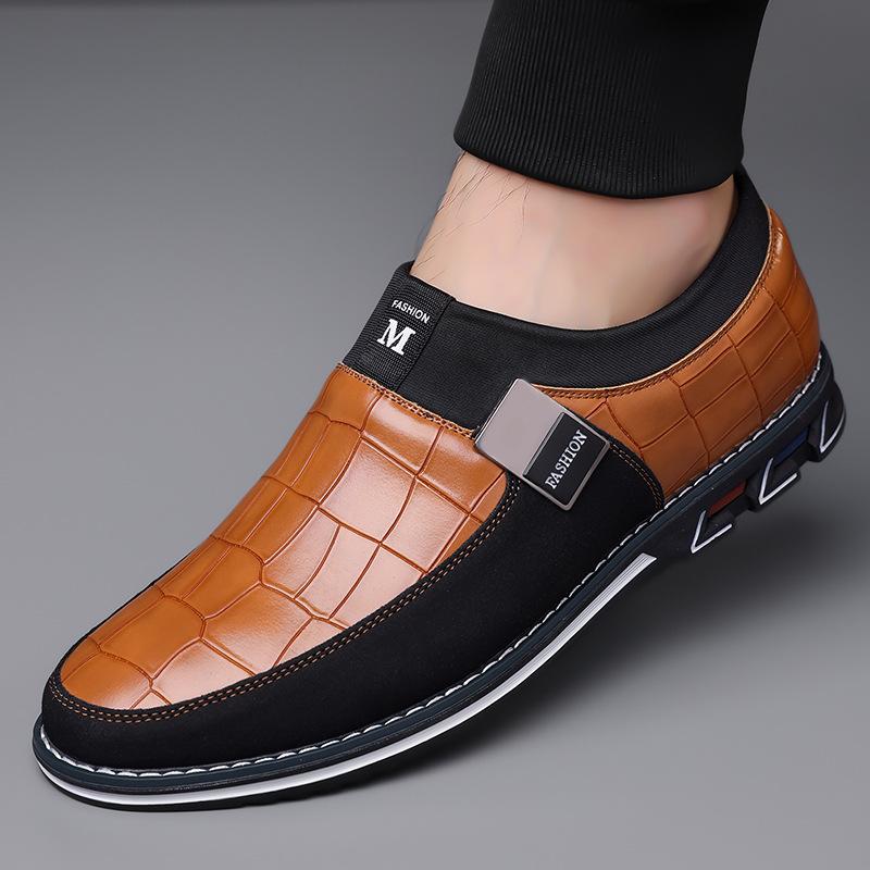 Men's Soft Leather Casual Shoes Autumn  New Men's Sports Shoe Soft Bottom Comfortable Casual Sneakers Zapatos Para Hombre