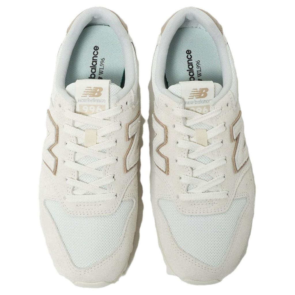 New Balance Scarpe da Corsa Supporto in Pelle NB 996 Donna Ecru W9964UA