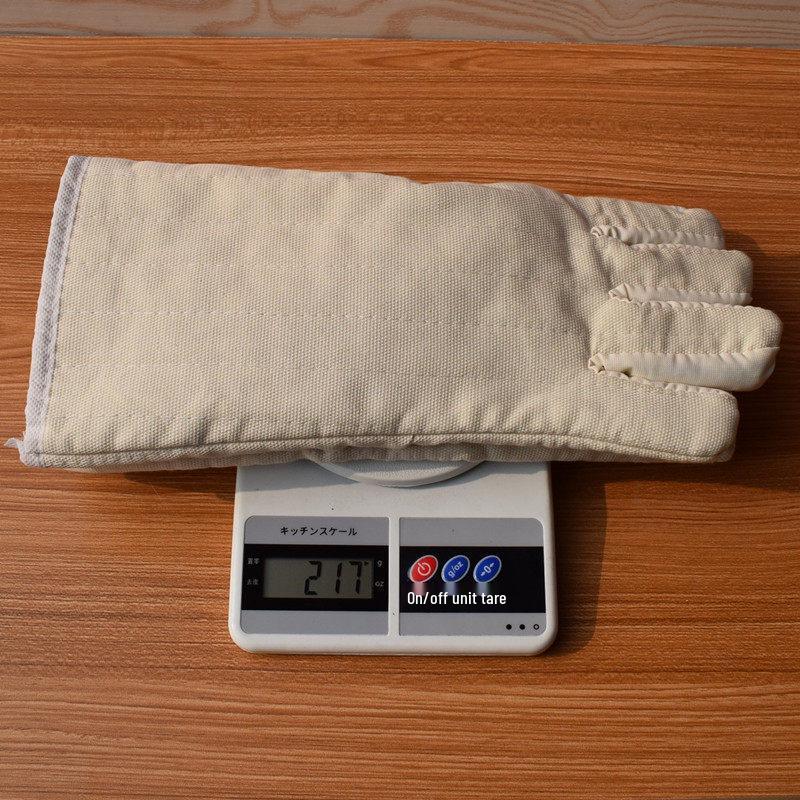 Allies Extended Five-Finger High-Temperature Rubber Gloves