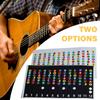 1 Sheet Guitar Fretboard Stickers, Guitar Learning Tools, Color Coded Guitar Note Stickers for Acoustic Electric Guitar