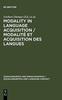 The Modality In Language Acquisition  Modalite Et Acquisition Des Langues Book