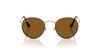 Sunglasses 0RB3447 ROUND METAL MATTE HAVANA 92753350 ON MATTE ARISTA BROWN Polarized [Ray-Ban]